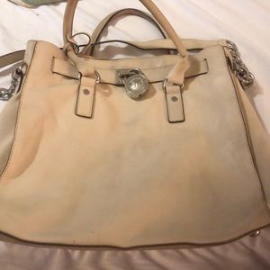 Michael Kors leather Hamilton bag